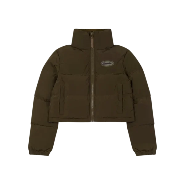 TRAPSTAR WOMEN’S HYPERDRIVE PUFFER JACKET - OLIVE