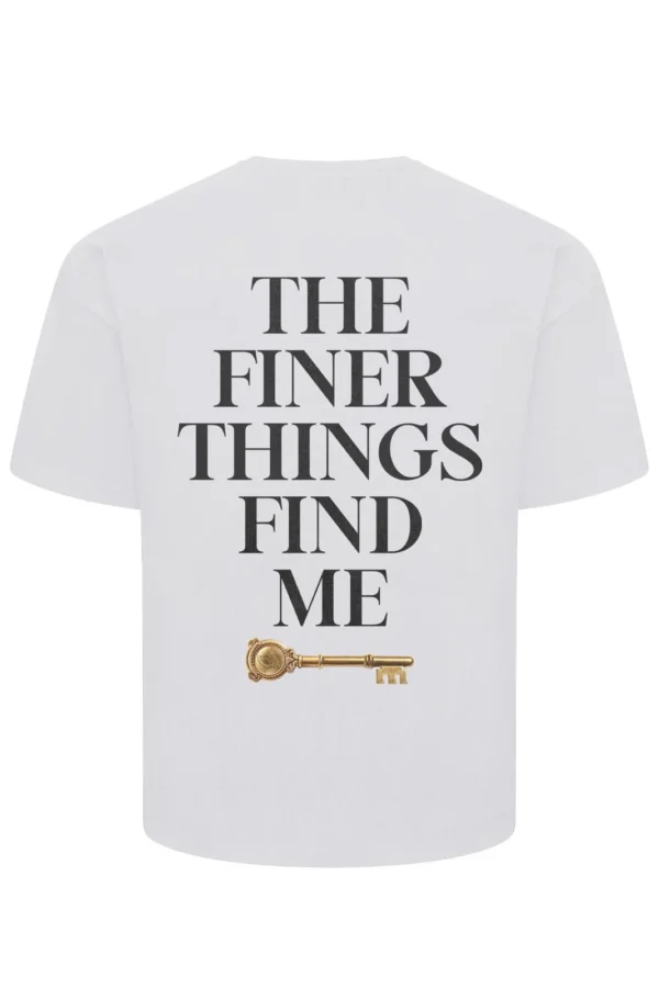 The Finer Things T-shirt - White
