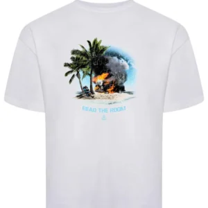 Read the room T-shirt - White