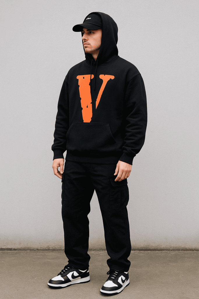 Vlone Hoodie Outfit Ideas UK (2025 Men’s Streetwear Guide)