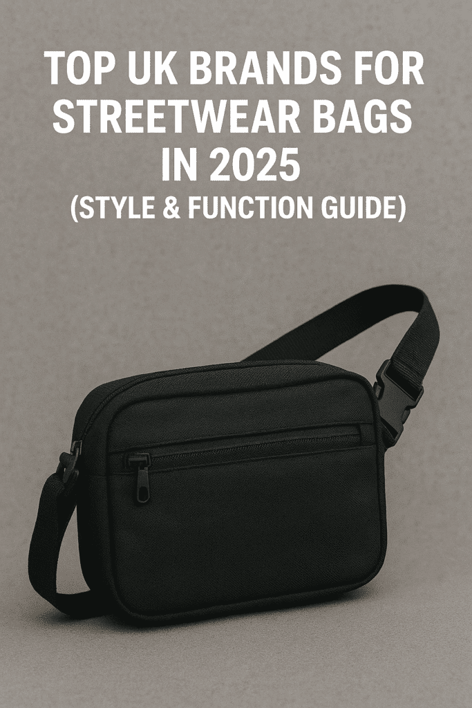 top UK brands for streetwear bags 2025