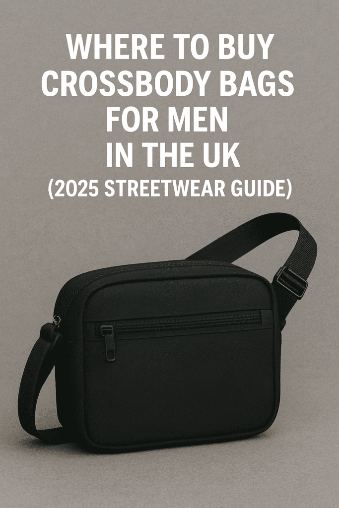 Where to Buy Crossbody Bags for Men in the UK (2025 Streetwear Guide)