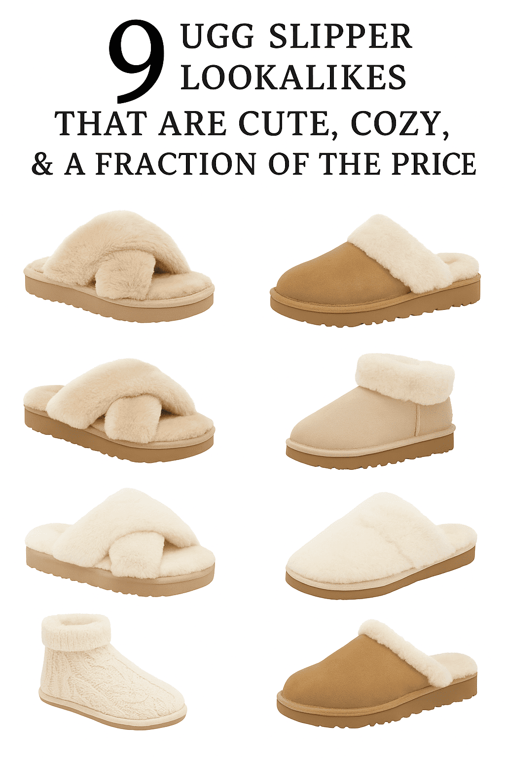 9 Ugg Slipper Lookalikes That Are Cute, Cozy & a Fraction of the Price