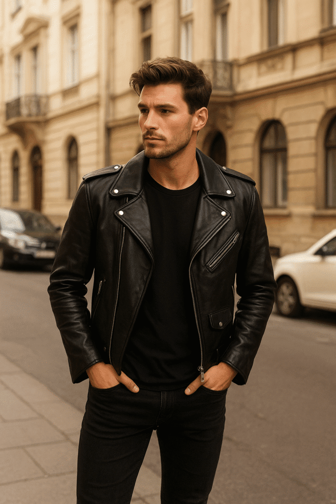 🧥 How to Style a Leather Jacket in Europe (London to Milan)