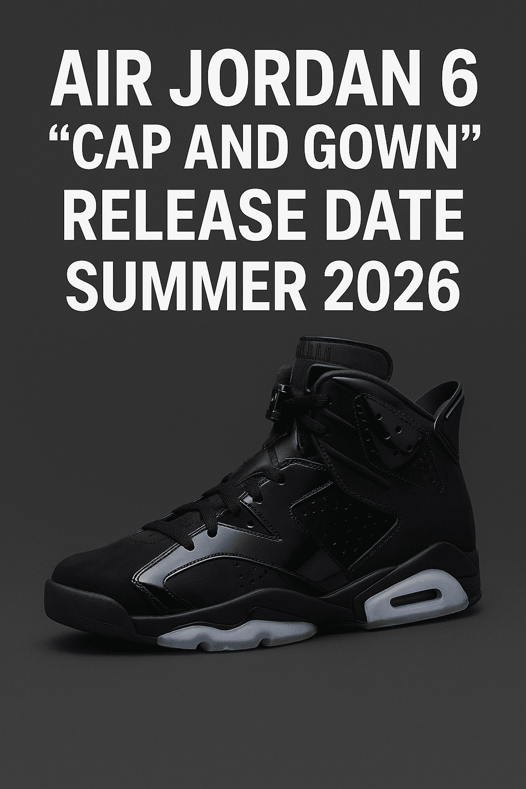 Air Jordan 6 “Cap and Gown” Release Date Summer 2026 – Price & Where to Buy