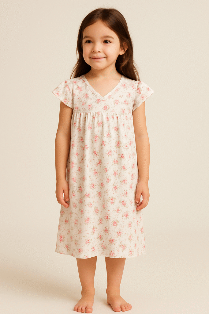 The Charm of Traditional Girls' Cotton Nightdresses in the UK