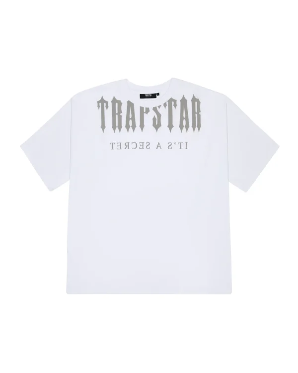 Trapstar DECONSTRUCTED DECODED TEE - WHITE/GREY