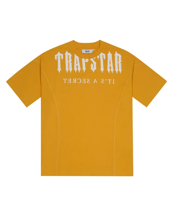 Deconstructed Decoded Tee – Yellow/White (Unisex T-Shirt)