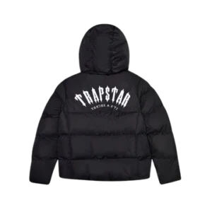Trapstar Irongate Hooded/Detachable Puffer (Black)