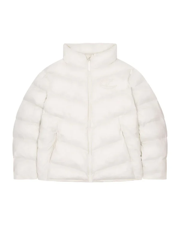 Hyperdrive Puffer Jacket – Off White | Premium Winter Wear