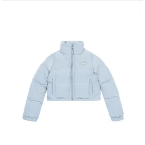 TRAPSTAR WOMEN’S HYPERDRIVE PUFFER JACKET - ICE BLUE