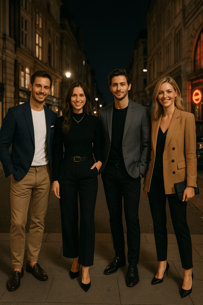 Smart Casual Outfits for London Nightlife: The Ultimate 2025 Guide