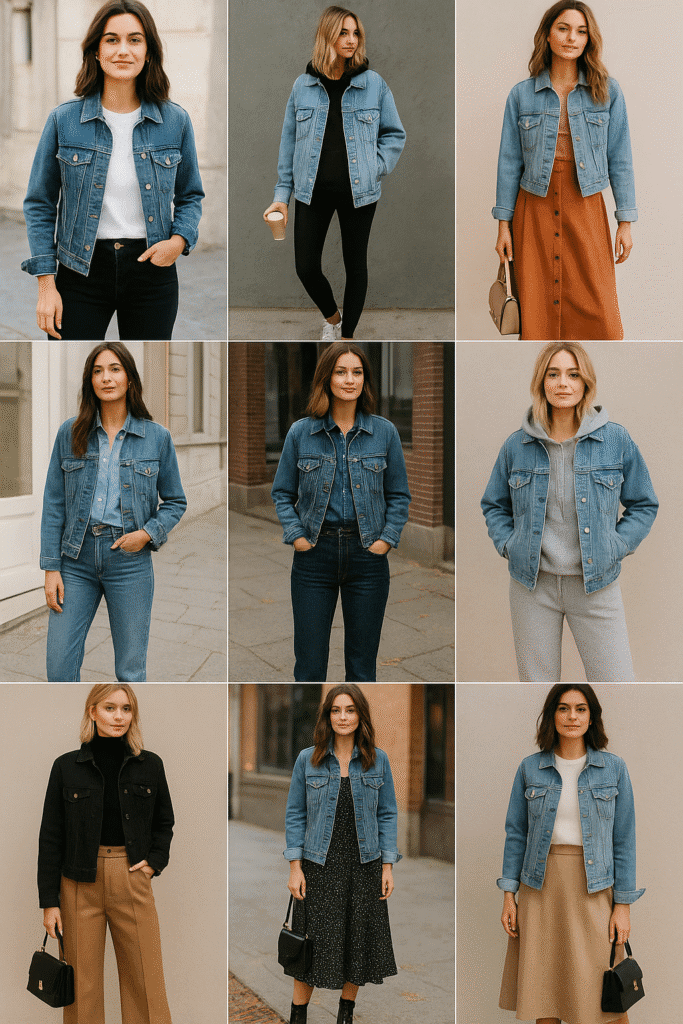 24 Jean Jacket Outfits That Prove the Outerwear Is the Ultimate Fall Staple
