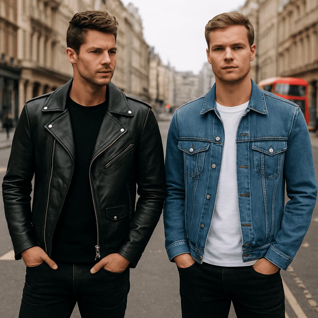 Leather Jacket vs Denim Jacket – Which is Better for 2025?