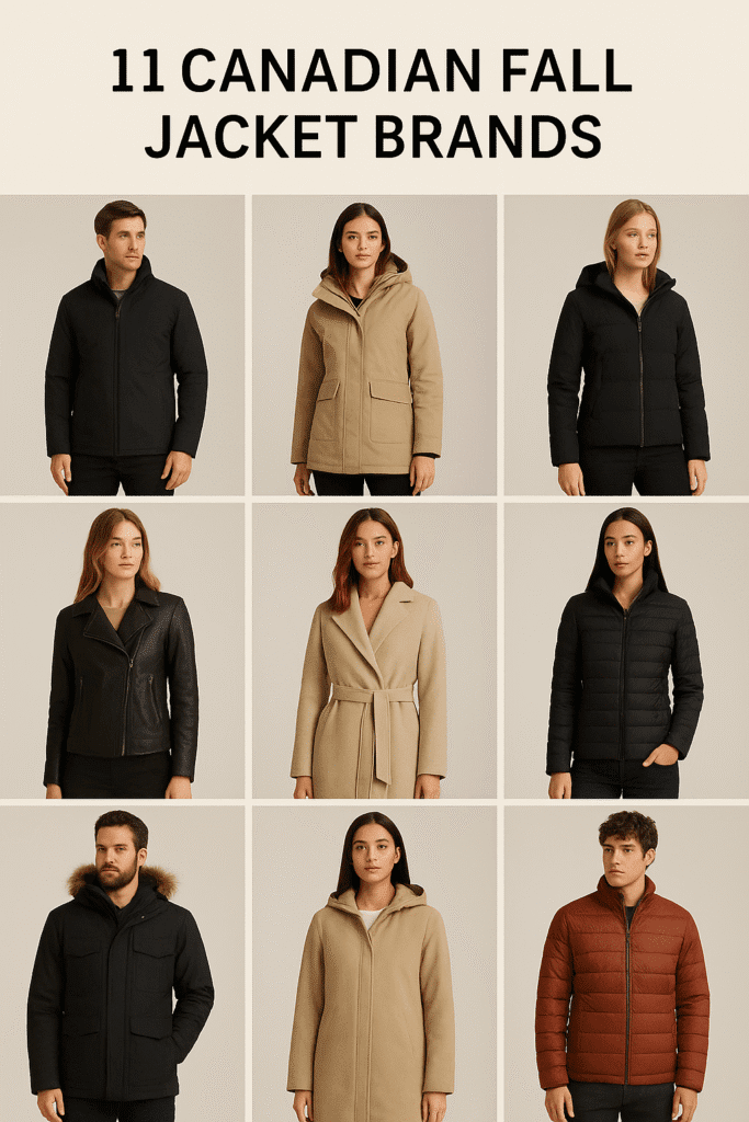 11 Canadian Fall Jacket Brands Everyone Should Know About